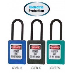 supplier distributor jual thermoplastic dielectric safety padlock s32kamk masterlock jakarta indonesia harga murah