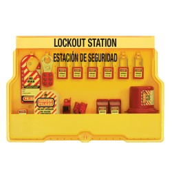 supplier distributor jual lockout bilingual stations s1850e410es masterlock jakarta indonesia harga murah