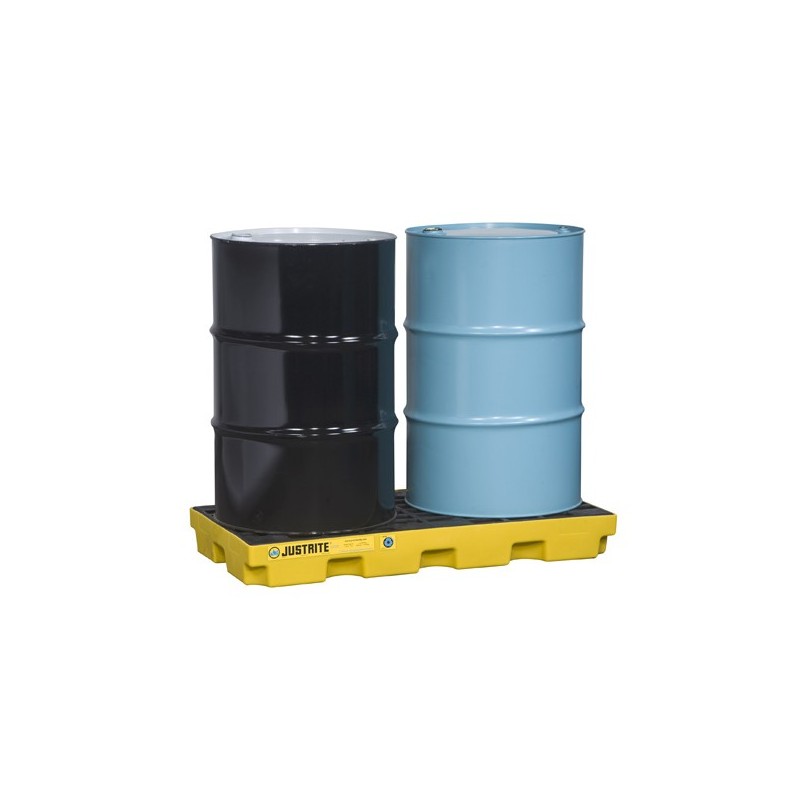 supplier distributor jual 2 drum spill deck containment pallet yellow jusrite jakarta indonesia harga murah 1
