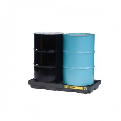 supplier distributor jual 2 drum spill deck containment pallet black jusrite jakarta indonesia harga murah 1