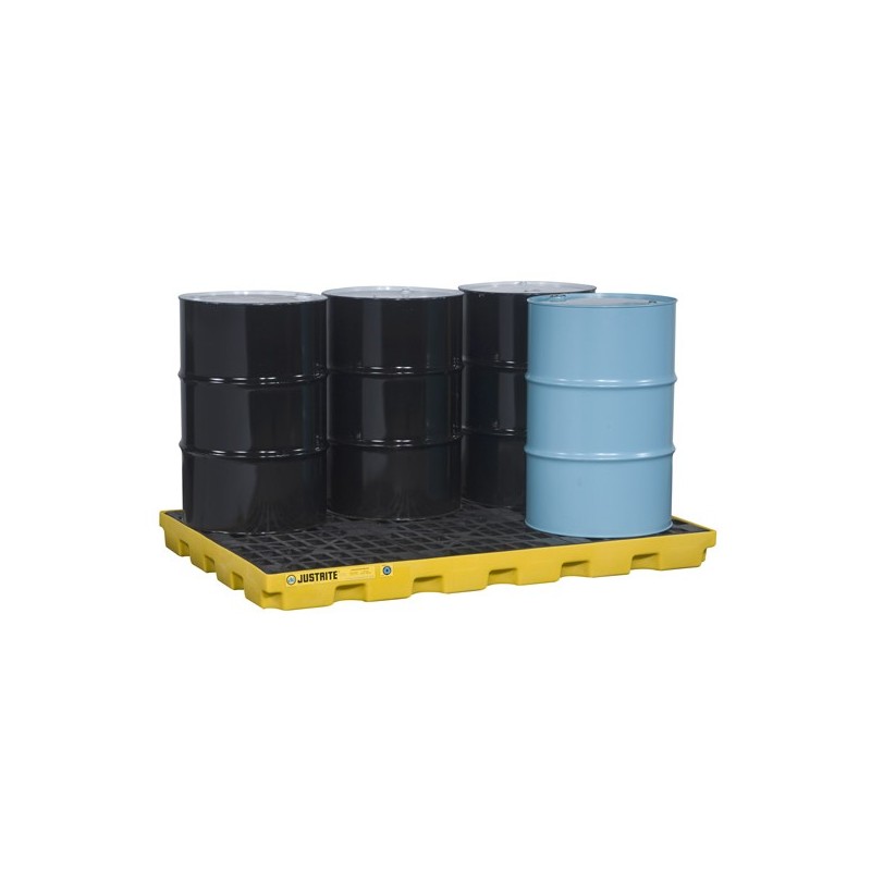 supplier distributor jual 6 drum spill containment pallet yellow jusrite jakarta indonesia harga murah 2