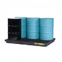 supplier distributor jual 6 drum spill containment pallet yellow jusrite jakarta indonesia harga murah 1