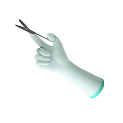 ANSELL ENCORE Latex Underglove Surgical Gloves