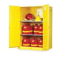 supplier distributor jual 45 gallon flammable storage cabinet yellow 894500 jusrite jakarta indonesia harga murah 1