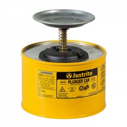 Justrite 10218 Safety Plunger Cans